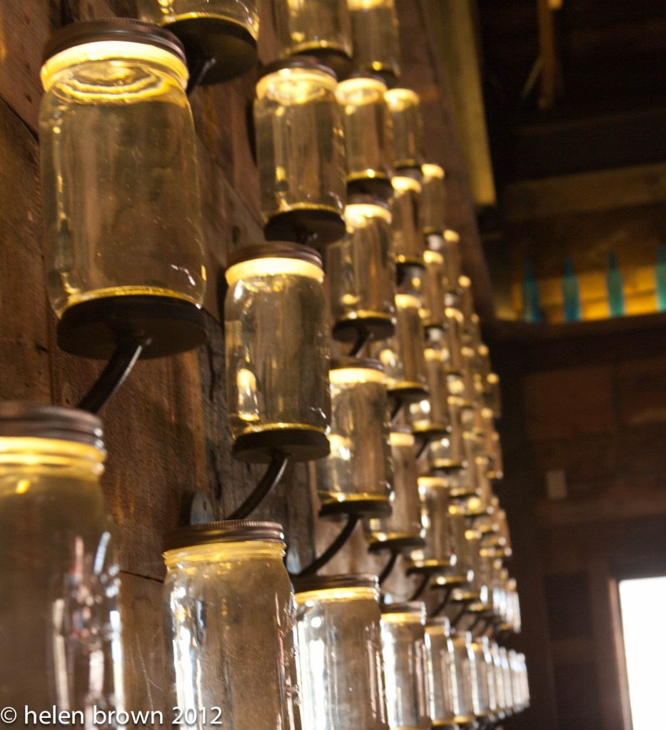 Cool use of jars for lights