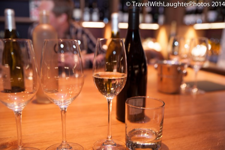 Start with a bit of the bubbly!